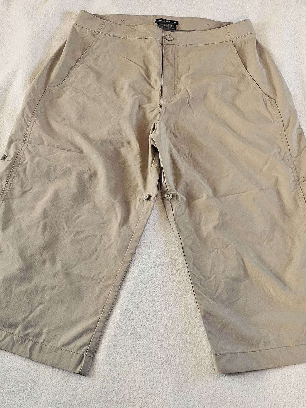 Royal Robbins Khaki Convertible Capris/ Shirts